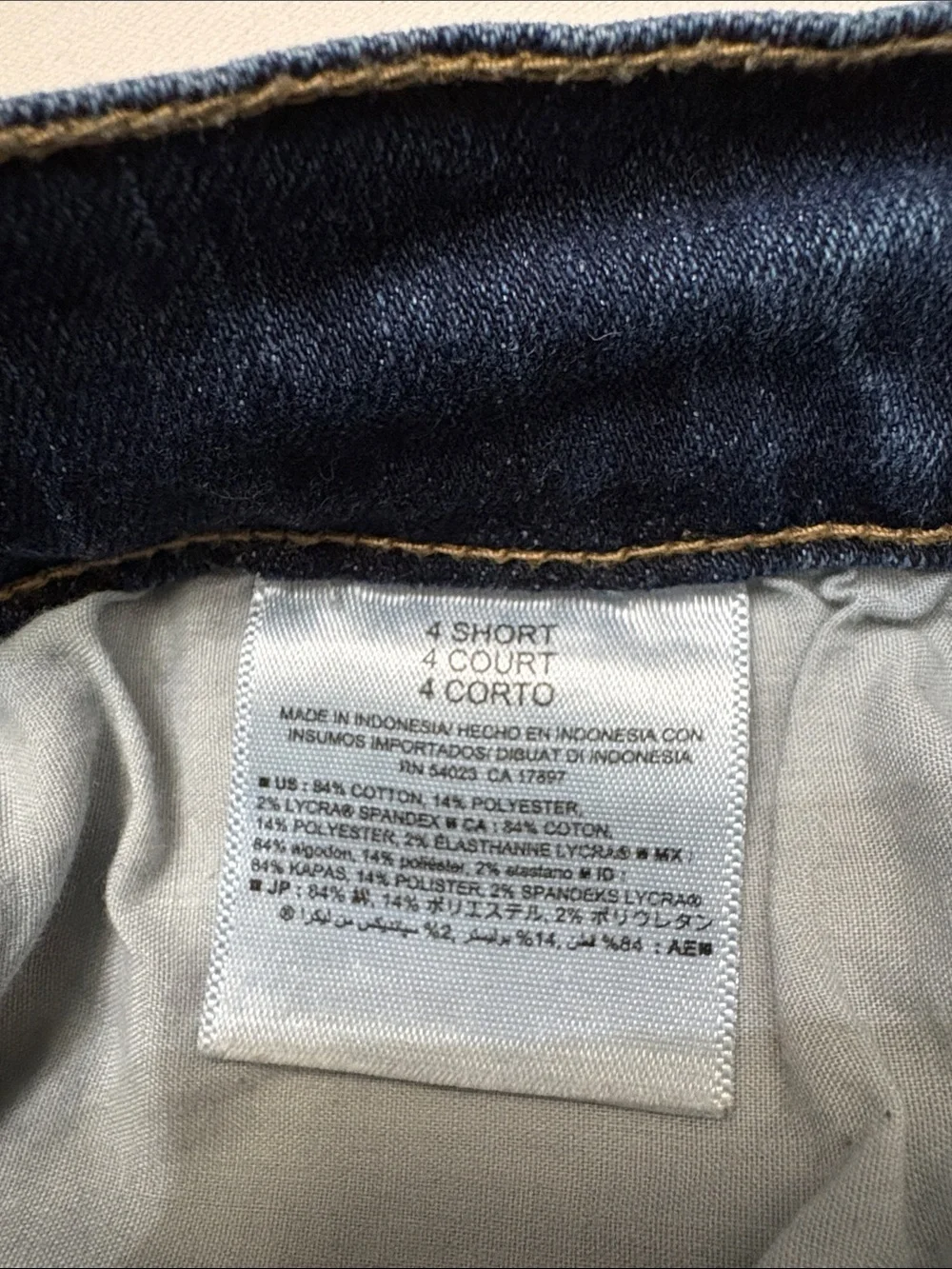 Old Navy Straight Leg Dark Blue Jeans